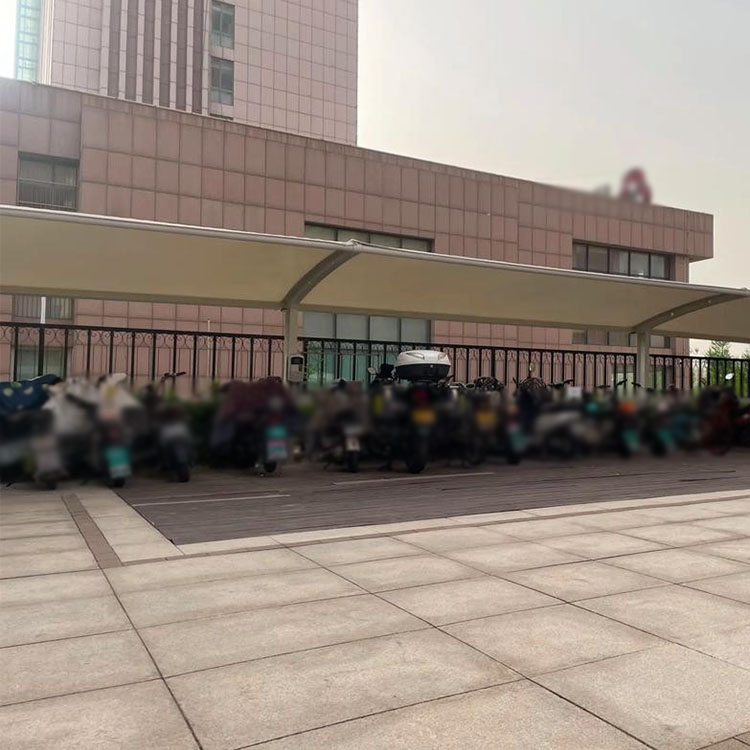 成安县膜结构电动车棚